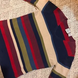 Striped Red and Blue Sweater